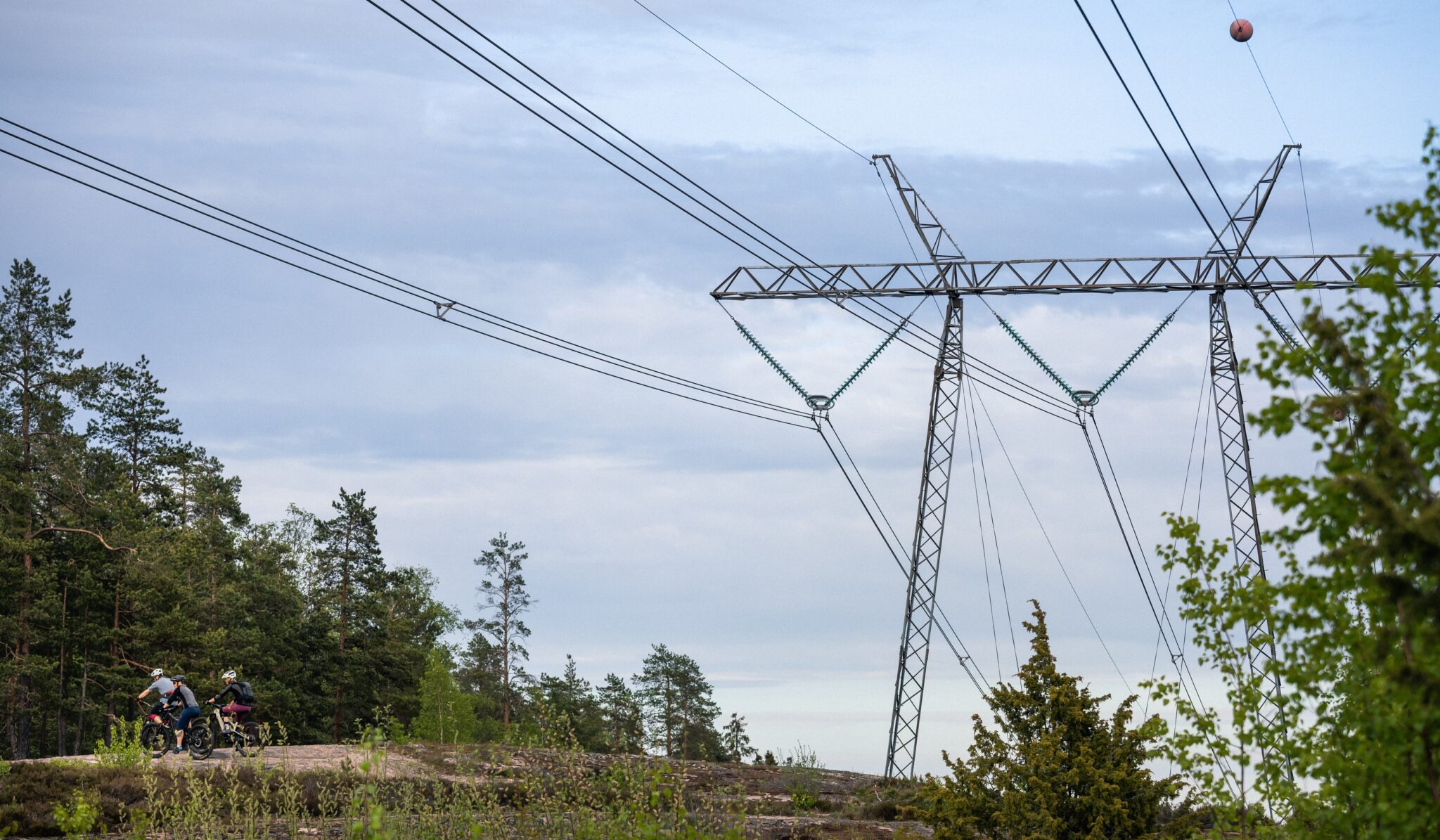 sähkö kantaverkko kuva: fingrid