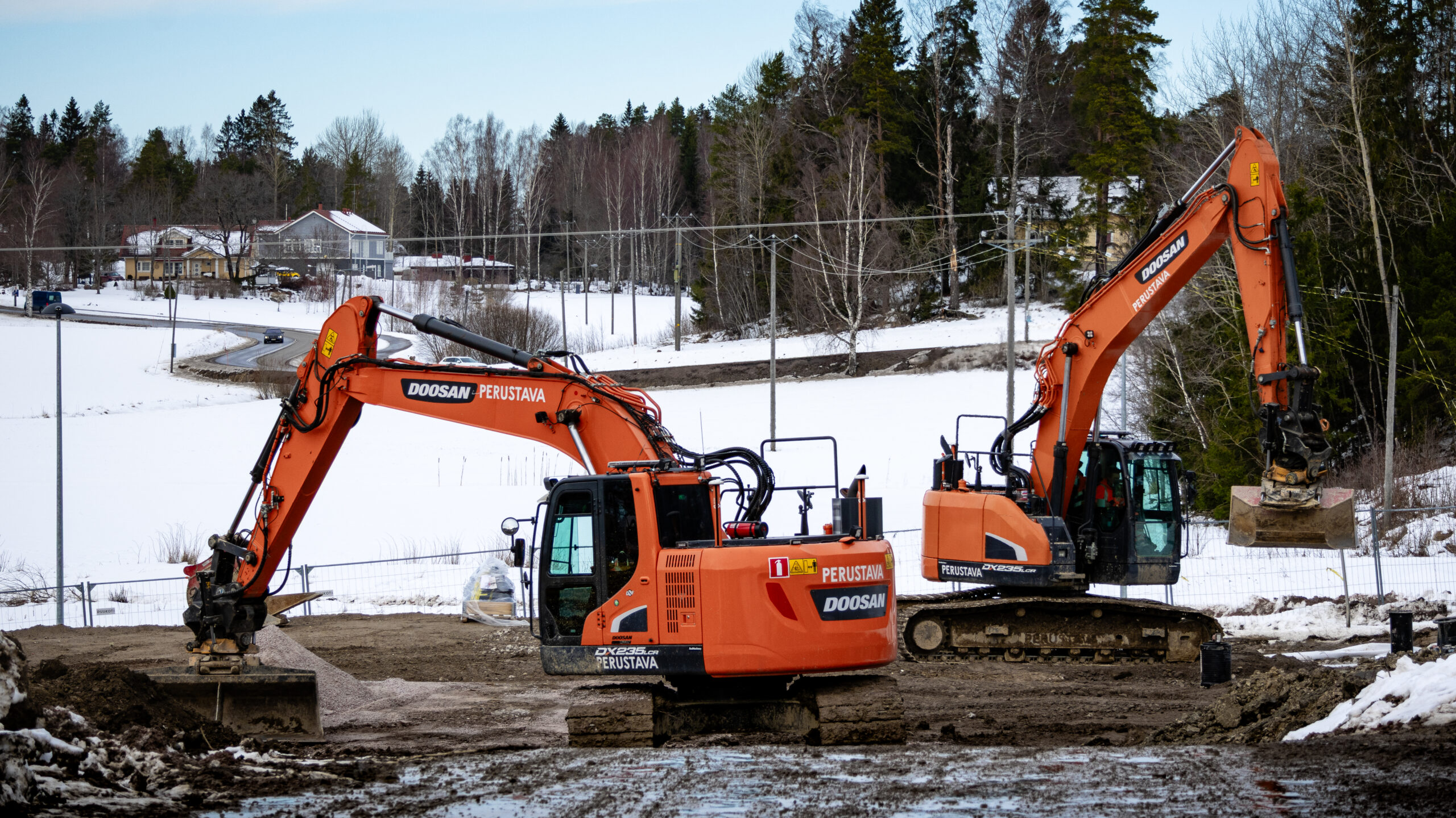 Perustavan työmaa. Kuva: Antti Korpi / Perustava